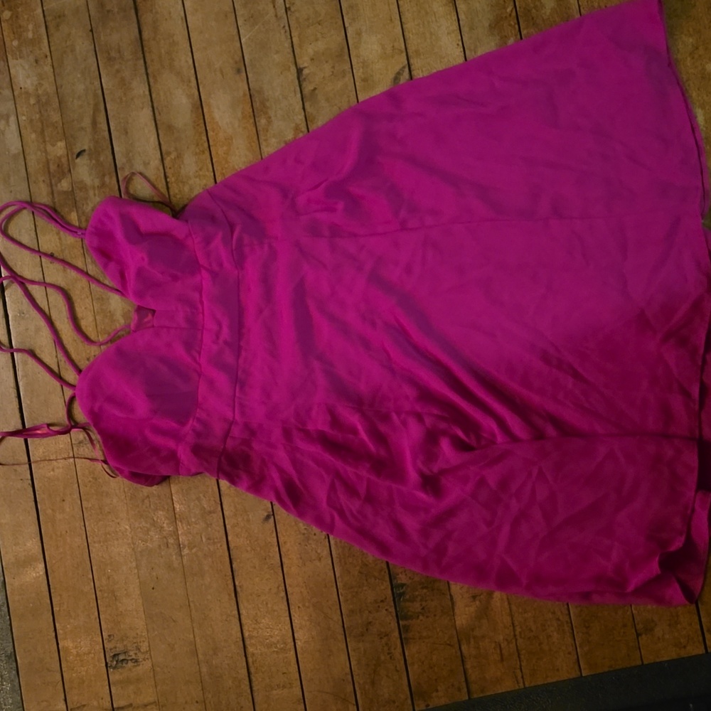 Magenta dress